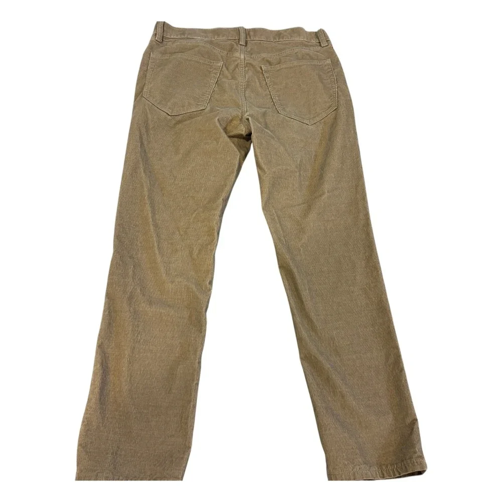 Banana Republic Slim Fit Men's Corduroy Pants Tan Stretch Cotton 32x30